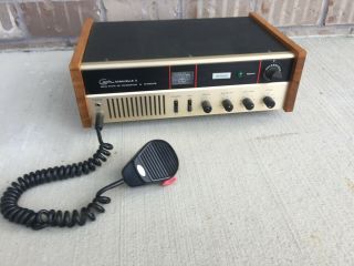 Vintage 23 Channel Solid State Cb Radio Transceiver Courier Caravelle 2