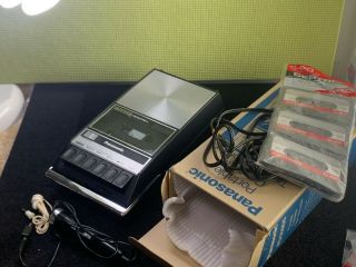 Panasonic Vintage Tape Recorder Audio Cassette Player Rq - 309ds