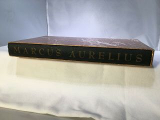 Meditations Of Marcus Aurelius1956 Heritage Press Slipcase Sandglass Insert Vg,