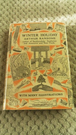 Winter Holiday; Arthur Ransome; Hardback Nov 1945 Fifteenth Impression.  Vgc