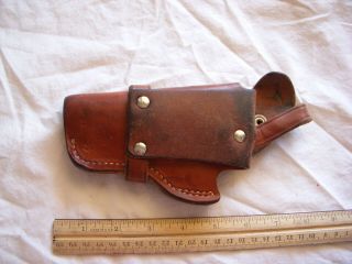 Vintage Smith And Wesson Leather Revolver Holster Model 21 39 4 