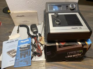 Vintage 70s Hy - Gain 7 Vii Cb Radio Transceiver 23 Channel & Manuals