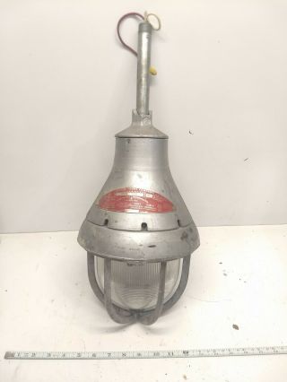 Vintage Crouse - Hinds Eva - 120 Electric Light Lamp Housing For Hazardous Location