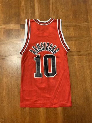 BJ ARMSTRONG CHICAGO BULLS CHAMPION Kids Jersey S 6 - 8 3