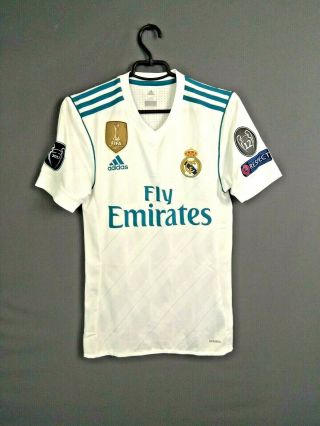Real Madrid Jersey Player Issue 2017 2018 Authentic Xs Shirt Adizero B31097 Ig93