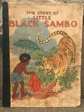 Little Black Sambo,  The Story Of 1937 Rare Whitman