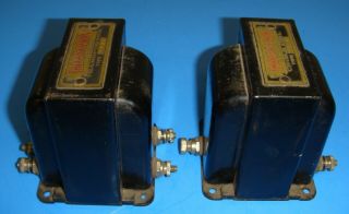 2 Thordarson Transformer & Choke Coil Vintage 2