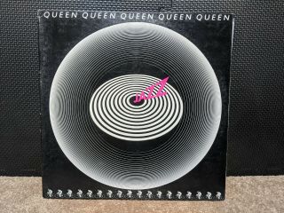 Queen ‎ " Jazz " Vintage 1978 Lp Elektra ‎– 6e - 166 W/ Poster Insert