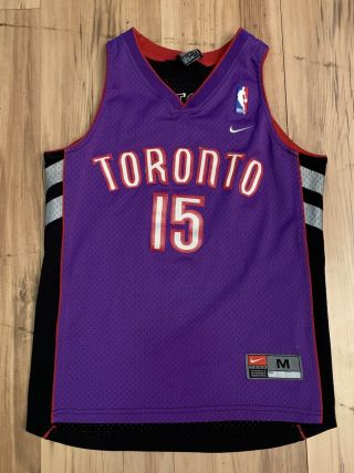 Vintage Nike Toronto Raptors Vince Carter Swingman Jersey Youth Medium Purple