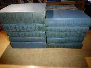 1962 Russian Book Sochineniya Pushkin 10 Volume Set