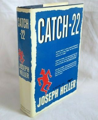 Joseph Heller Catch - 22 Hardcover Dust Jacket Bce Book Club Edition 1961 Nf