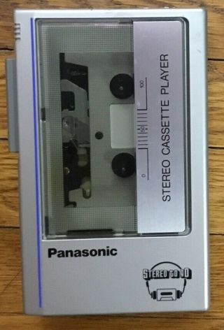 Vtg.  1980’s Panasonic Rq - J11 Stereo To Go Portable Cassette W/ Mic Made In Japan