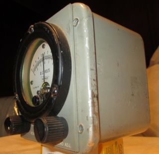 Vintage Electric Test Gauge - Steampunk,  Laboratory,  Trio Vacuum Tube Voltmeter 3