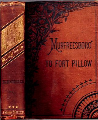 Rare 1865 Civil War From Murfreesboro (tennessee) To Fort Pillow Massacre 1st