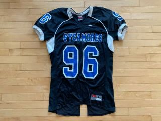 Indiana State Sycamores Football Jersey Size L Nike Team Issue Game Pro Cut 96