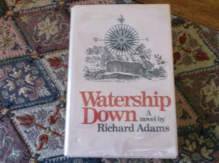 Watership Down Richard Adams 1972 1st Edition 1rd Printing Hc With Dj