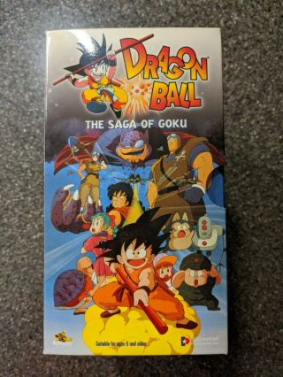Dragonball The Saga of Goku Box Set VHS Anime DB Vintage Akira Toriyama Videos 3
