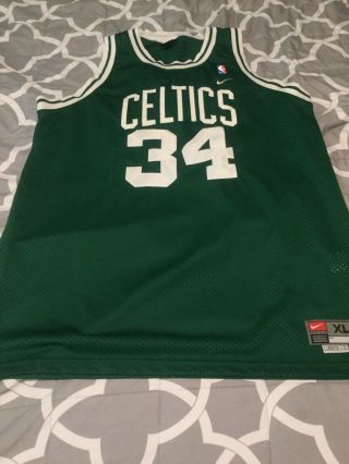 Nike Nba Authentic Boston Celtics Paul Pierce Basketball Jersey Sz.  Xl
