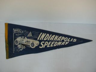 Indianapolis 500 Speedway Pennant,  Old One