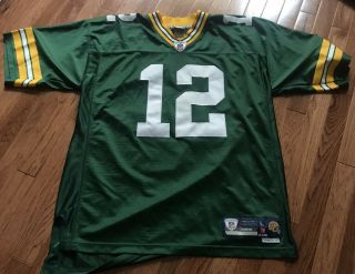 Aaron Rodgers Green Bay Packers Jersey Stitched Men’s Large Reebok