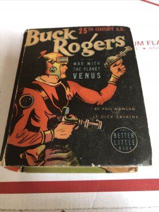 Big Little Book - Buck Rogers In The War With Planet Venus - Blb 1437