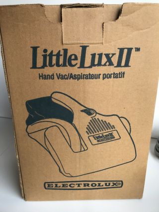 Vintage Electrolux Little Lux II Handheld Vacuum Model L118D - Great 2