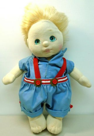 Vintage Mattel My Child Boy Doll Blonde Hair 1985 Blue Sailor Outfit