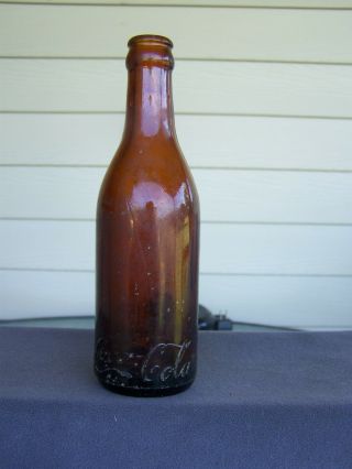 Vintage Coca - Cola Brown Soda Bottle Pittsburg,  Pa.