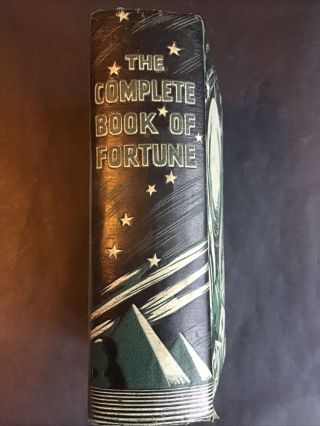 1936 Ist Edition The Complete Book Of Fortune Tarot Chirognomy Astrology Hb VGC 2
