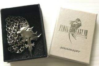 Final Fantasy Viii: Squall Leonhart Necklace Ff 8 Vintage W/ Box