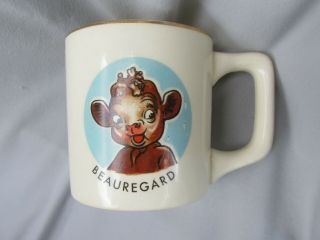 Vintage Universal Cambridge Ceramic Borden Beauregard Mug