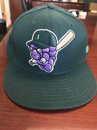 Jamestown Jammers Fitted Era 5950 Cap Hat 7 3/8 Made In Usa