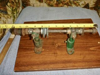 Vintage Small Arbor Or Jack Shaft With Gimbaled Supports