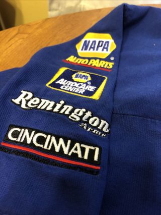 Vintage Nike Team NAPA Crew Shirt Winston Cup Michael Waltrip Dale Earnhardt XL 3