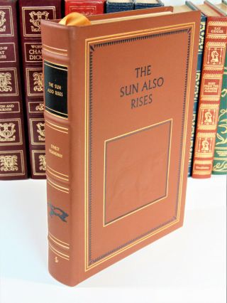 Easton Press The Sun Also Rises Ernest Hemingway Leather Collectors Edition