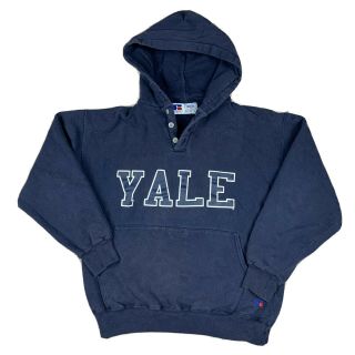 Vintage 90s Yale Reverse Weave Russell Athletic Sweatshirt,  Size M/l Usa
