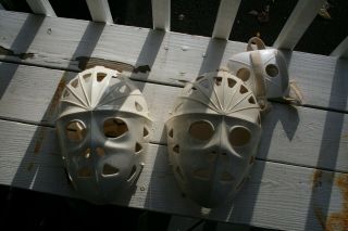 Vintage 1970s Mylec Hockey Goalie Mask,  Friday The 13th Jason Mask Halloween