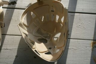 Vintage 1970s Mylec Hockey Goalie Mask,  Friday The 13th Jason Mask Halloween 2