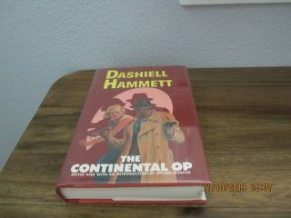 The Continental Op By Dashiell Hammett 1st/1st 1974 Hc/dj