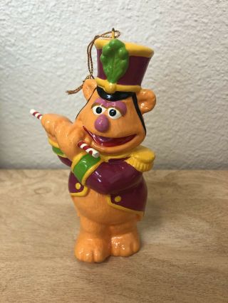 Vintage 1982 Fozzie Bear The Muppets Ornament Christmas Holiday Made In Korea