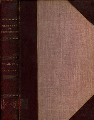 John Henry Parker / Glossary Of Terms In Grecian Roman Italian 1st Ed 1850