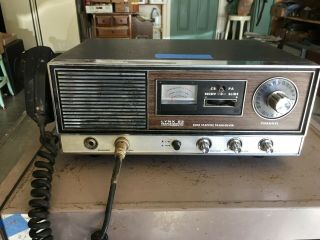 Vintage Pearce Simpson Lynx 23 Cb Base Radio W/ Mic