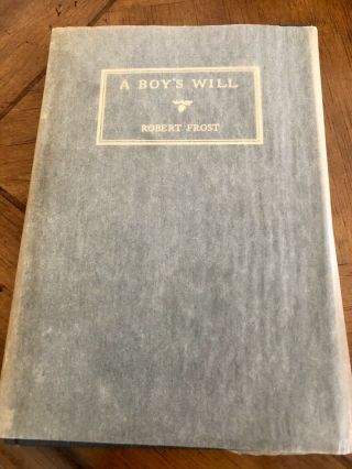 A Boys Will - Robert Frost - With parchment cover (1992 Collectors Prints LLC) 2