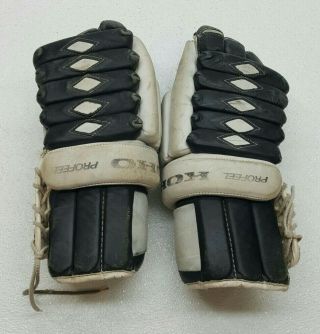 Vintage Hockey Gloves Koho Profeel 500 Xl Thumb Shok Sure