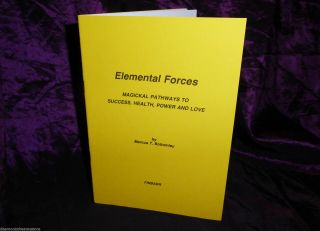 Elemental Forces Marcus Bottomley Finbarr Occult Grimoire Black Magick Magic