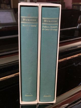 Library Of America,  2 Volumes,  Zora Neale Hurston,  Novels,  Stories,  Memoirs,  Vg