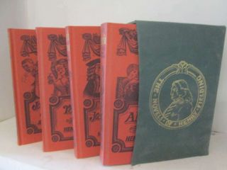 The Novels Of Henry Fielding 4 Volumes Slipcased Folio Society Editions Henry Fi