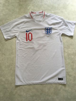Nike England Soccer White Jersey Shirt 10 Dele 2018 World Cup Football Men Xl