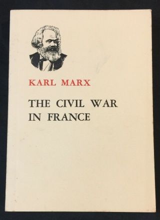 1970 马克思 法兰西内战 Karl Marx The Civil War In France Red China Book