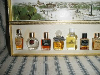 Rare Vintage Set of 10 Mini Les Meilleurs Parfums de Paris 3
